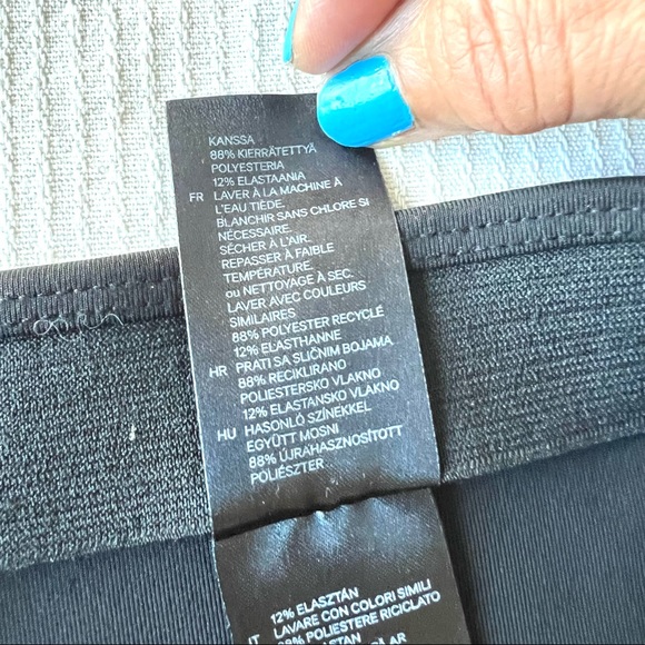 H&M BLACK PENCIL SKIRT - Picture 10 of 10